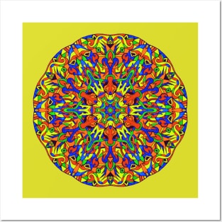 Tribal Mandala Posters and Art